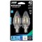 Feit Electric /2 LED Bulb, Decorative, 300 Lumens, 3.3 W, B10 Lamp, 40 W Equivalent, E12 Lamp Base, 2PK BPCTC40/950CA/FIL - alternate 2