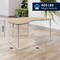 Flash Furniture Commercial Adjustable Height Kidney Activity Table-Standard Legs in LT NAT XU-A4872-KIDNY-LTNAT-T-A-GG - alternate 2