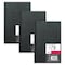 Canson Artist Series Sketch Art Book, Black Cover, Hardbound, 108 Sheet, 4x6 inch, 3PK C100510343 - alternate 1
