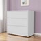Homeroots 33" White Three Drawer Dresser 518024 - alternate 2