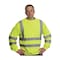 Pip ANSI Type R Class 3 Crew Neck Sweatshirt 323-CNSSELY-M - alternate 2
