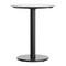 Flash Furniture 24" RND Tabletop, Seamless Surface Technology, White Faux Marble, 18" Round Black Table Height Base ST-RD24-WHMAR-TR18-GG - alternate 3