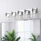 Jonathan Y Irving 36" 5-Light Seeded Glass/Iron Modern Contemporary LED Vanity Light, Chrome JYL7620C - alternate 2