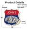 Signmission John's Workshop, 12 Inch X 12 Inch, Vinyl Decal SHI-D-12-489-JOHN - alternate 2