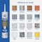 Ge Advanced Silicone Window & Door Sealant Clear 10.1 Oz. Tube 2708920 - alternate 2