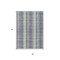 Homeroots 5' X 8' Pewter Gray And Mint Green Plaid Washable Indoor Outdoor Area Rug 613994 - alternate 3