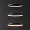 Jonathan Y Brice 15.75" Modern Contemporary Metal Round Dimmable Integrated LED Pendant, Navy JYL7202F - alternate 2