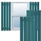 Ekena Millwork True Fit PVC, Four Board Spaced Board-n-Batten Shutters, Antigua , 23W x 30H, PR TFP101SBF23X030AN - alternate 1