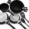 Oster Non Stick 10 Piece Aluminum Cookware Set in Black 128660.1 - alternate 2