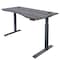 Motionwise Adjustable Desk Adjustable Desk, 30" D X 28" to 48" H, 60" W X Medium Density Fiberboard, Gray SDD60G - alternate 1