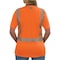Ergodyne M Orange Class 2 Hi-Vis T-Shirt Black Bottom Womens 8276BK - alternate 3