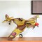Homeroots 6" Yellow and Brown Metal Hand Painted 1941's P-40 Fighter Model Airplane 489449 - alternate 2