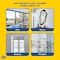 Zep Aerosol Foaming Glass Cleaner, Clear, Aerosol Can, 4 PK ZUFGC194 - alternate 2
