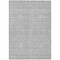 Homeroots 5' X 8' Silver Gray And Ivory Floral Washable Indoor Outdoor Area Rug 582375 - alternate 2