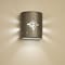 Luxury Lighting Asavva 8.5 in Tall Starburst Ceramic Outdoor Wall Light, Rubbed Pewter Paint Finish, 2PK (2) 409-36-APew-ud-7-17 - alternate 1