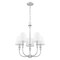Z-Lite Tova Brushed Nickel 5 Light Chandelier 3049-18C-BN - alternate 2