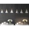 Jonathan Y Apollo 33.5" 3-Light Mid-Century Modern Iron Adjustable Linear LED Pendant, White/Brass Gold JYL6134B - alternate 2