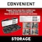 Powerbuilt 4Pc Fan Clutch Wrench Kit34 648746 - alternate 2
