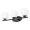 Z-Lite Colette Matte Black 3 Light Vanity 1963-3V-MB - alternate 2