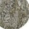 Homeroots 8' Brown Beige And Tan Round Abstract Washable Indoor Outdoor Area Rug 588452 - alternate 2