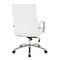 Office Star Products FL Series Executive Mid-Back Chair, White FL92017C-u11 - alternate 2