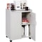 Safco Refreshment Cart, Mobile, Grey 8953GR - alternate 1
