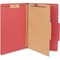 Universal Classification Folder, Lgal, 4Sec, Red, 10PK UNV10213 - alternate 2