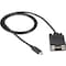 Black Box BLACK BOX USB-C Adapter Cable, USB-C To Vga Adapter, 1920x1200 / 1080p, Dp 1.2 Alt Mode VA-USBC31-VGA-003 - alternate 2