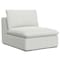 Homeroots 124in Gray Fabric Wood Sofa 641065 - alternate 3