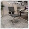 Leisuremod Benmar Modern Office Chair with Faux Leather Sled Base Task Chair & Arms BGO19CHL - alternate 3