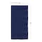 Smarty Had A Party Durable Navy Blue Paper Dinner Napkins, 600PK 671137B-CASE - alternate 2
