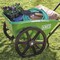 Ames Total Control Yard Cart, 5 cu. ft. Poly Tray, 2-Wheel, Flat Free TCCARTHFF - alternate 2