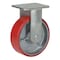 Vestil Polyurethane Rigid Caster 6 In. Diameter x 2 In. Width 772 Lb. Capacity Red CST-PU-6X2-R - alternate 1