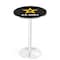 Holland Bar Stool Co 42" Chrome U.S. Army Pub Table, 36" dia. Top L214C4236Army - alternate 1