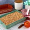 Laurie Gates 2 Piece Tierra Wax Relief Stoneware Baker Set in Red and Mint 136569.02 - alternate 2