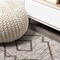 Jonathan Y Carwa Tribal Diamond Trellis Beige/Brown 2 ft. x 8 ft. Indoor/Outdoor Runner Rug SMB128A-28 - alternate 2