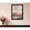 Homeroots Take Me Out to the Ball Game 3 Black Framed Print Wall Art 416181 - alternate 2