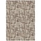 Homeroots 8' X 10' Brown Tan And Beige Abstract Washable Indoor Outdoor Area Rug 602482 - alternate 2