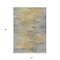 Homeroots 8' X 10' Gold Gray And Charcoal Abstract Washable Indoor Outdoor Area Rug 587167 - alternate 2