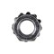 Auveco 5/16in-24 Hex Keps Lock Washer And Nut Zinc, 100PK 3499 - alternate 2