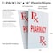 Signmission Pharmacy, Plastic Signs Only 24 Inch x 36 Inch, Corrugated Plastic, 2PK CSB-2436-2PACK-Pharmacy - alternate 2