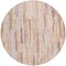 Homeroots 8' Pink And Beige Round Striped Washable Indoor Outdoor Area Rug 609050 - alternate 2