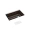 Kohler Billings 29 undermount single-bowl kitchen sink Matte Brown 33712-CM2 - alternate 1