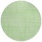 Homeroots 8' Mint Green And Ivory Round Geometric Washable Indoor Outdoor Area Rug 600836 - alternate 3