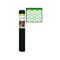 Tenax Poultry Fence, 25 ft L, 2 ft W, 3/4 x 3/4 in Mesh, Plastic, Green 72120942 - alternate 1