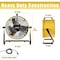 Edendirect Heavy Duty High Velocity Turbo Floor Fan, 16 in Blade Dia, 120V, 2,100/2,400/2,800 cfm IR-FANTD16 - alternate 2