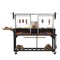 Koolmore 92 in. Argentine Santa Maria Charcoal and Wood Grill, Adjustable Outdoor BBQ, Black KM-OG-AWD-92 - alternate 2
