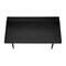 Homeroots 47" Black Wood and Metal Parsons Computer Desk 489840 - alternate 2