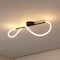 Jonathan Y Alessio 33" Contemporary Minimalist 360 Adjustable Silicone Neon Rope Dimmable Linear Integrated LED JYL7137B - alternate 2