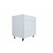 Cambridge Radiance 36in.Wx24in.Dx34.5in.H Ready to Assemble Slab Sink Base Kitchen Cabinet in White Gloss SA-SB36-WG-KIT - alternate 2